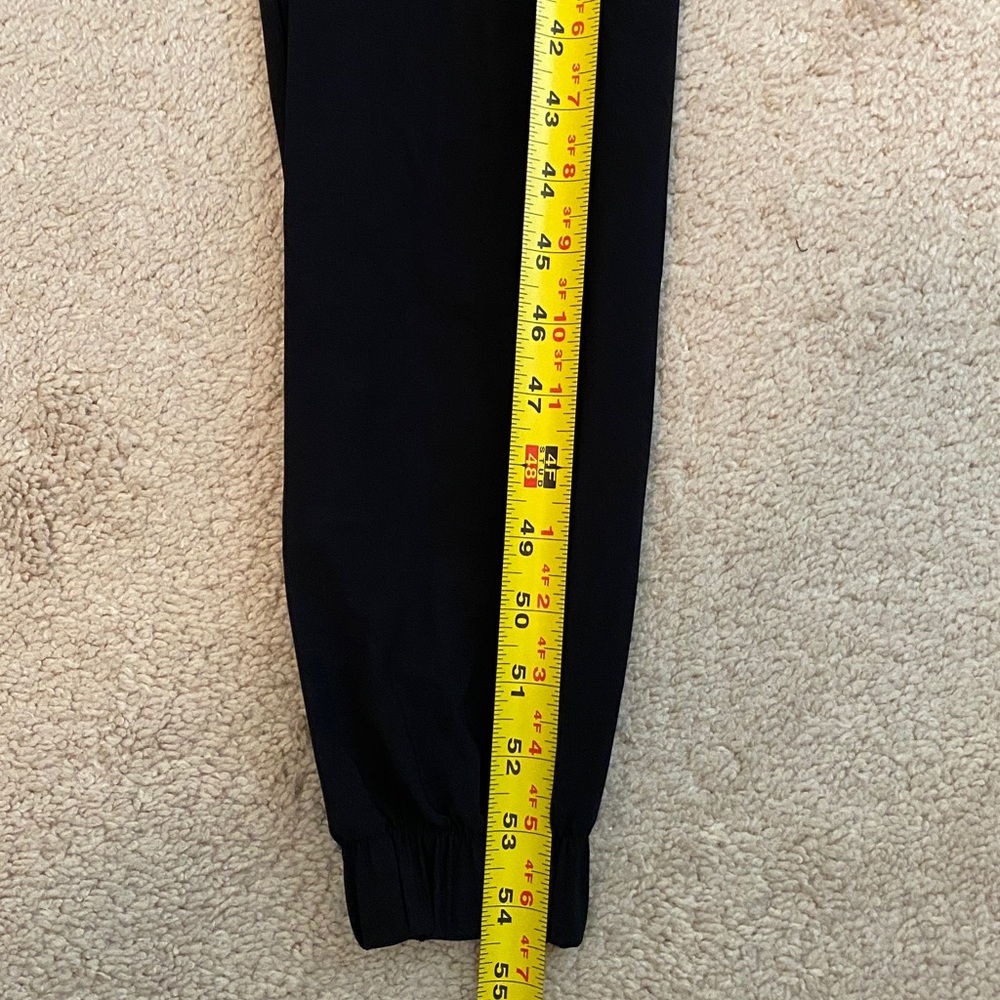 Chiara Boni La Petite Robe Women Black Leisure Hildur No Belt Jumpsuit Sz XS - Picture 8 of 10